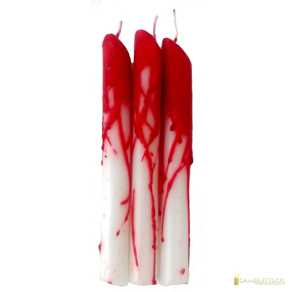 Bloody Finger Drip Candle 25 Packs - Candlestock.com
