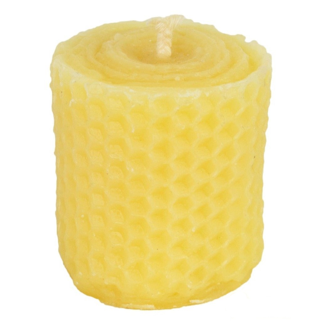 Beeswax Honeycomb Votive Candle - Candlestock.com
