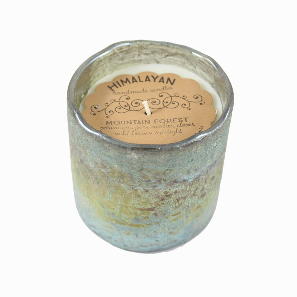 Himalayan Bubbled Glass Tumbler Scented Jar Candle - Candlestock.com