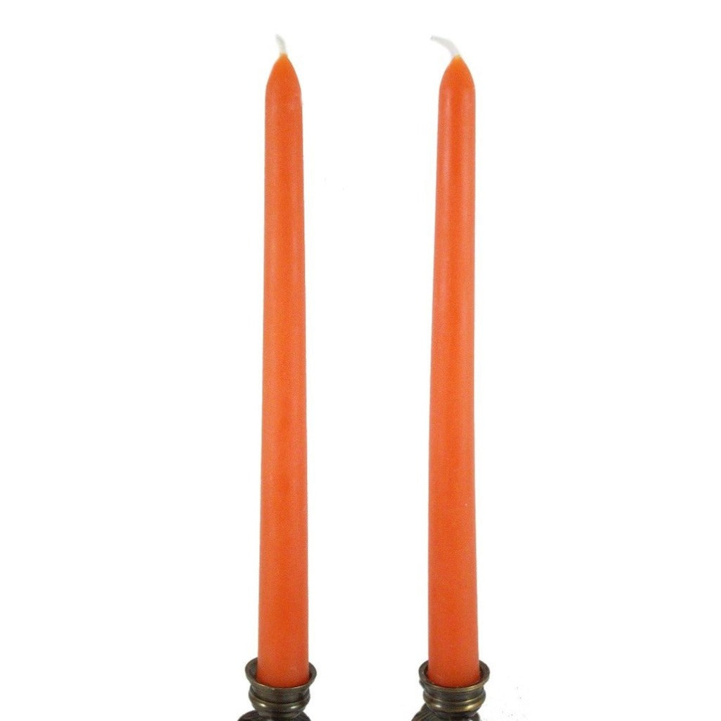 Beeswax Rounded Top Taper Candle Pair Sunspot - Candlestock.com