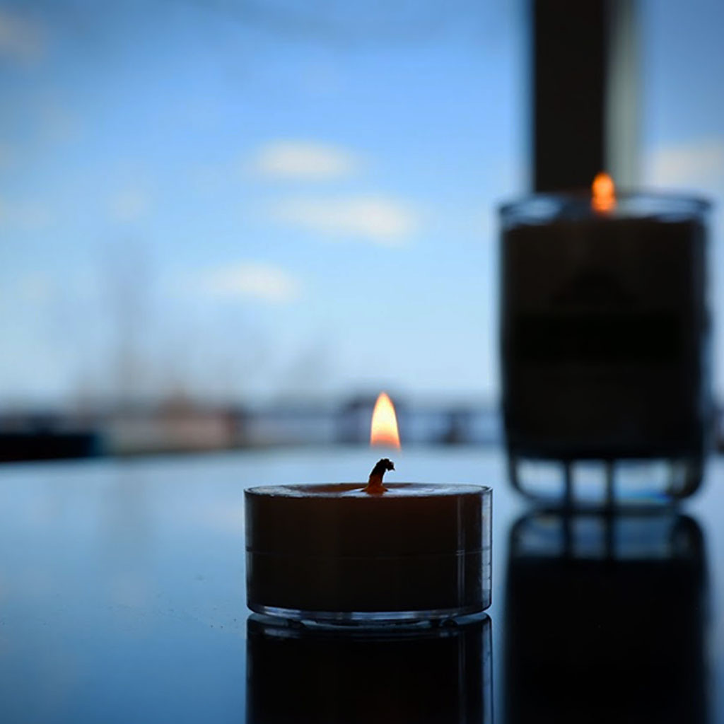 Vegan Light Soy Wax Unscented Tea Light Candle Candlestock