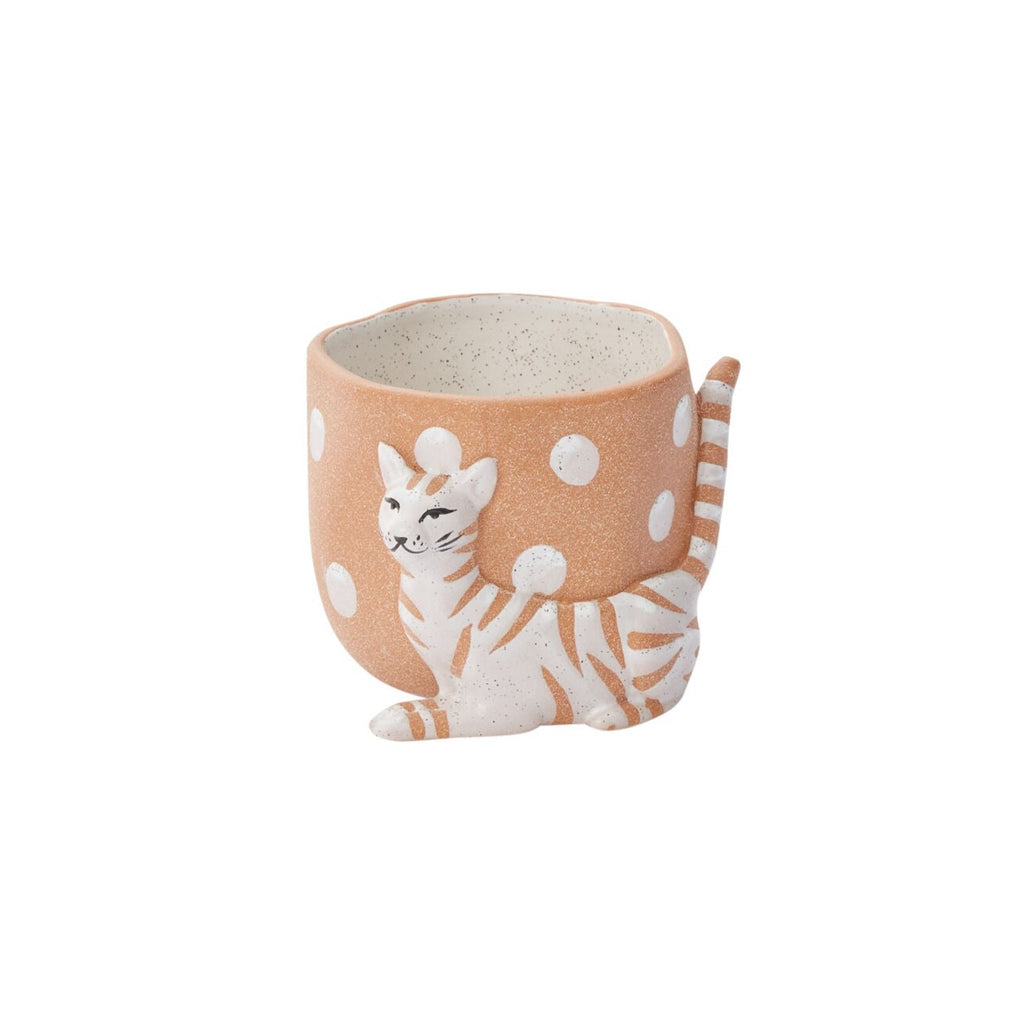 Ceramic Kitty Planter - Candlestock.com