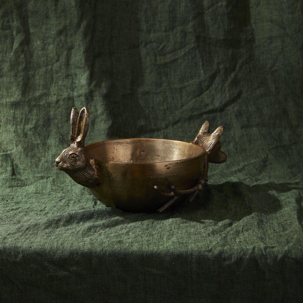 Eric The Rabbit & Eloise The Fox Bowl – Candlestock