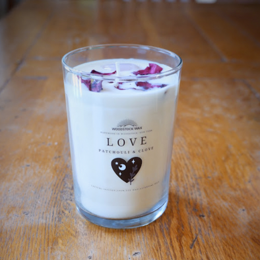 Love Scented Jar Candle - Clove & Patchouli