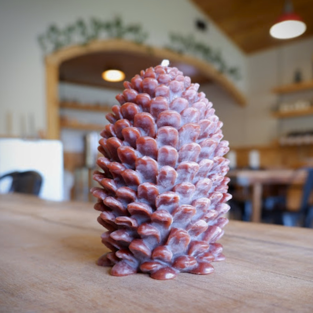 Small Pine Cone Candles – Kei & Molly Textiles, LLC