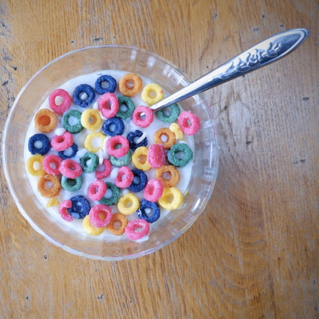 Froot Loops Bowl Candle