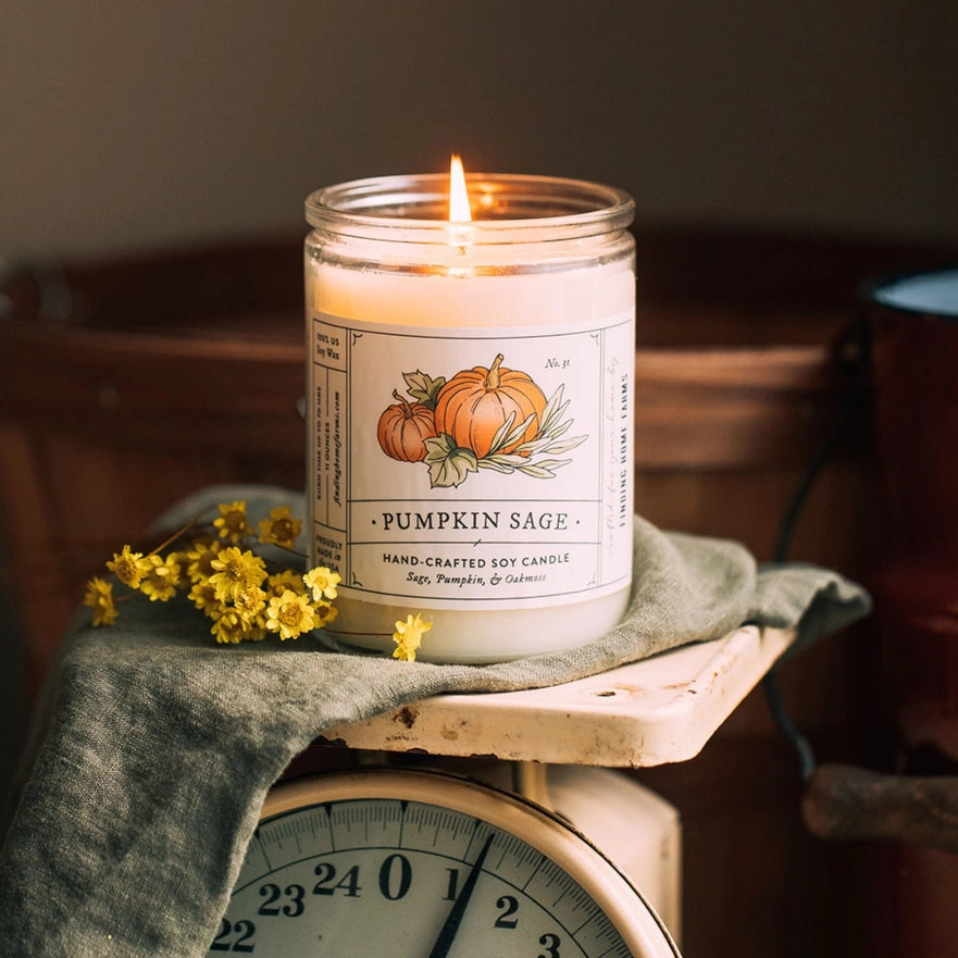 Beeswax Flat Heart Candle – Candlestock