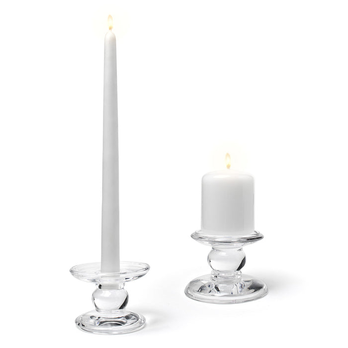 Reversible Taper Pillar Candle Holder - 3.5 inches
