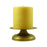 Antique Gold Pillar Candle Holder