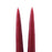 6 Inch - Traditional Danish Style Pointed Taper Candles