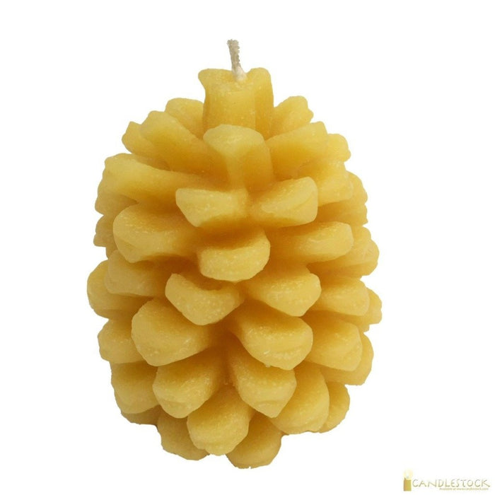 Beeswax Pinecone Candle - Candlestock.com