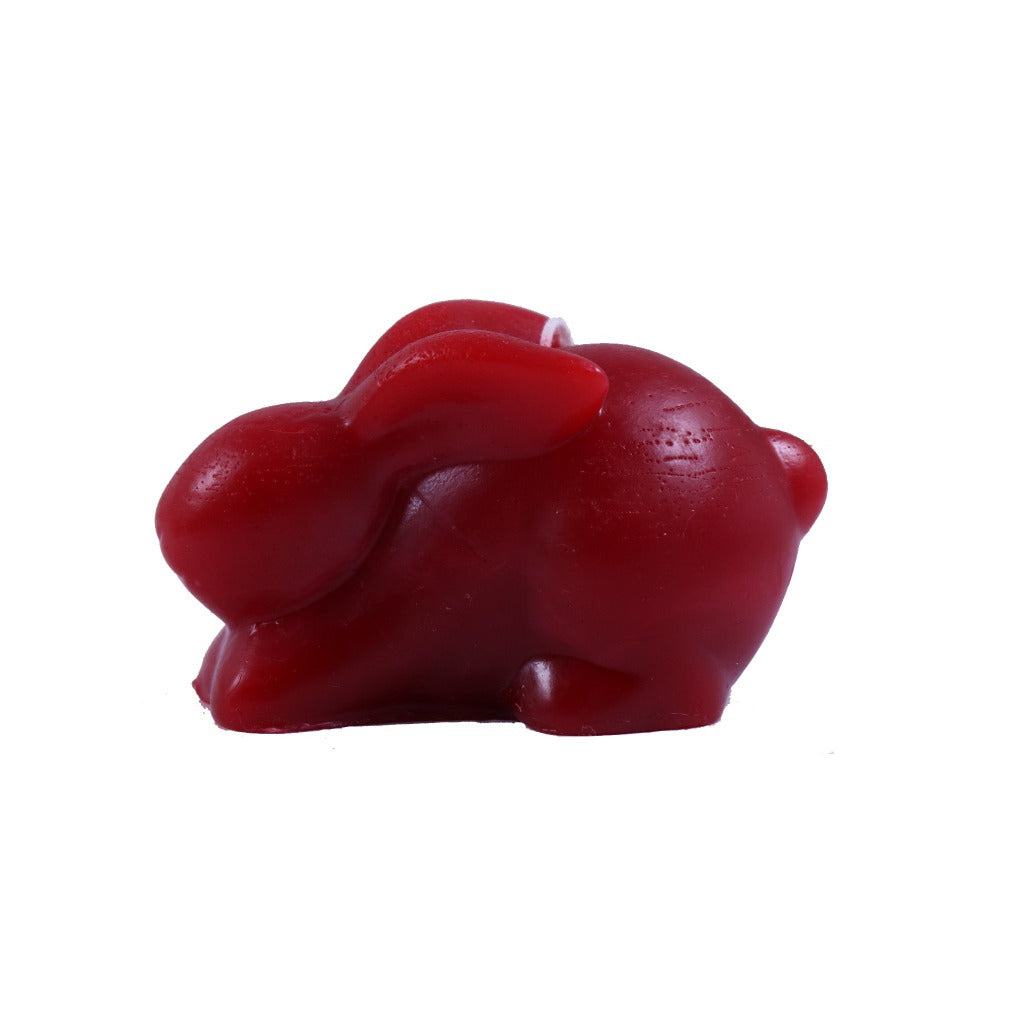 Cardinal Red Bunny Candle - Handmade Novelty Candle - Candlestock.com