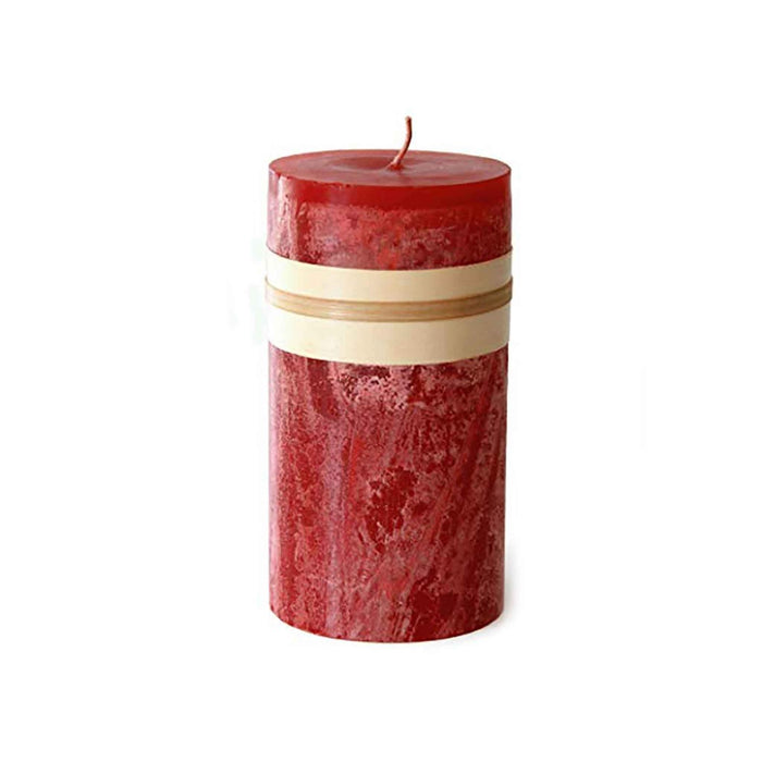 Vance Timber Pillar Candles - 3 X 6 inches