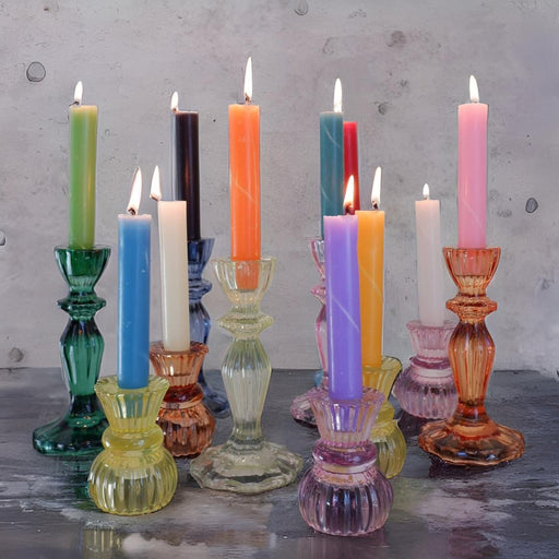 Color Drip Candles