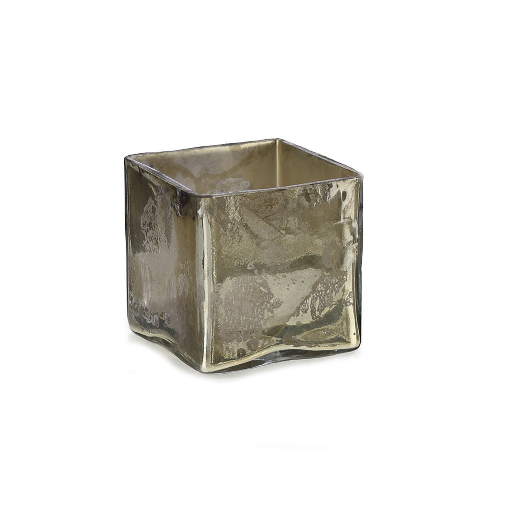 Mercury Glass Tea Light Holder - Candlestock.com
