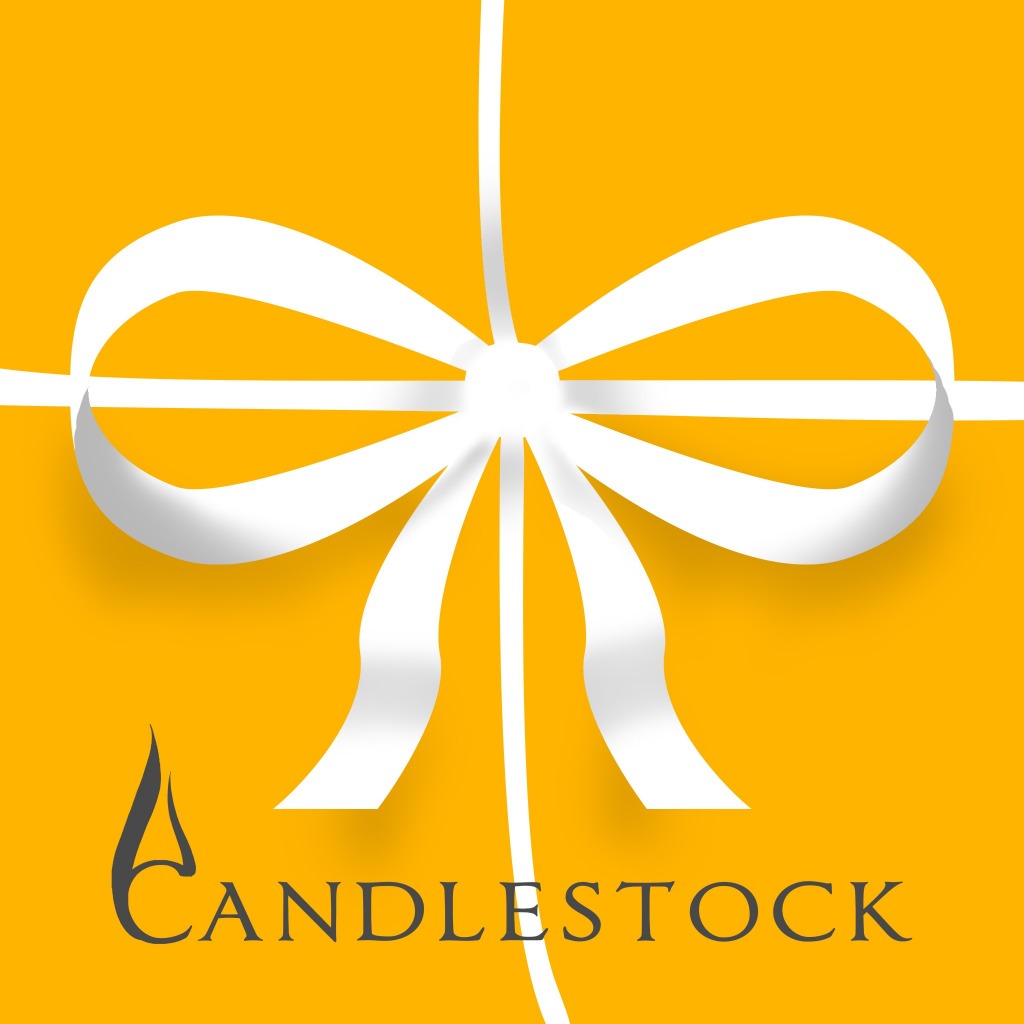 Give the gift of candlelight with a Candlestock gift card. This gift card is good for online and in store. - candlestock.com