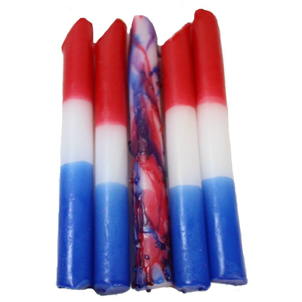 Patriot Drip Candle 25 Pack - Candlestock.com
