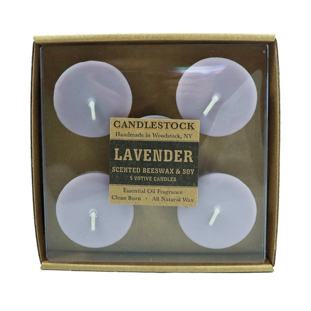 All natural essential oil scented votive candles. - Candlestock.com