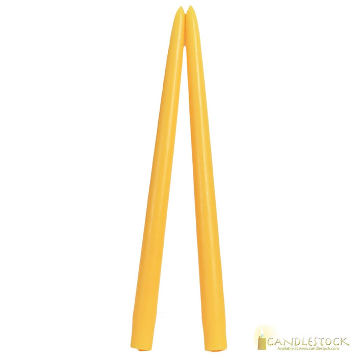 Premium Beeswax Blended Taper Candles - 15 Inches