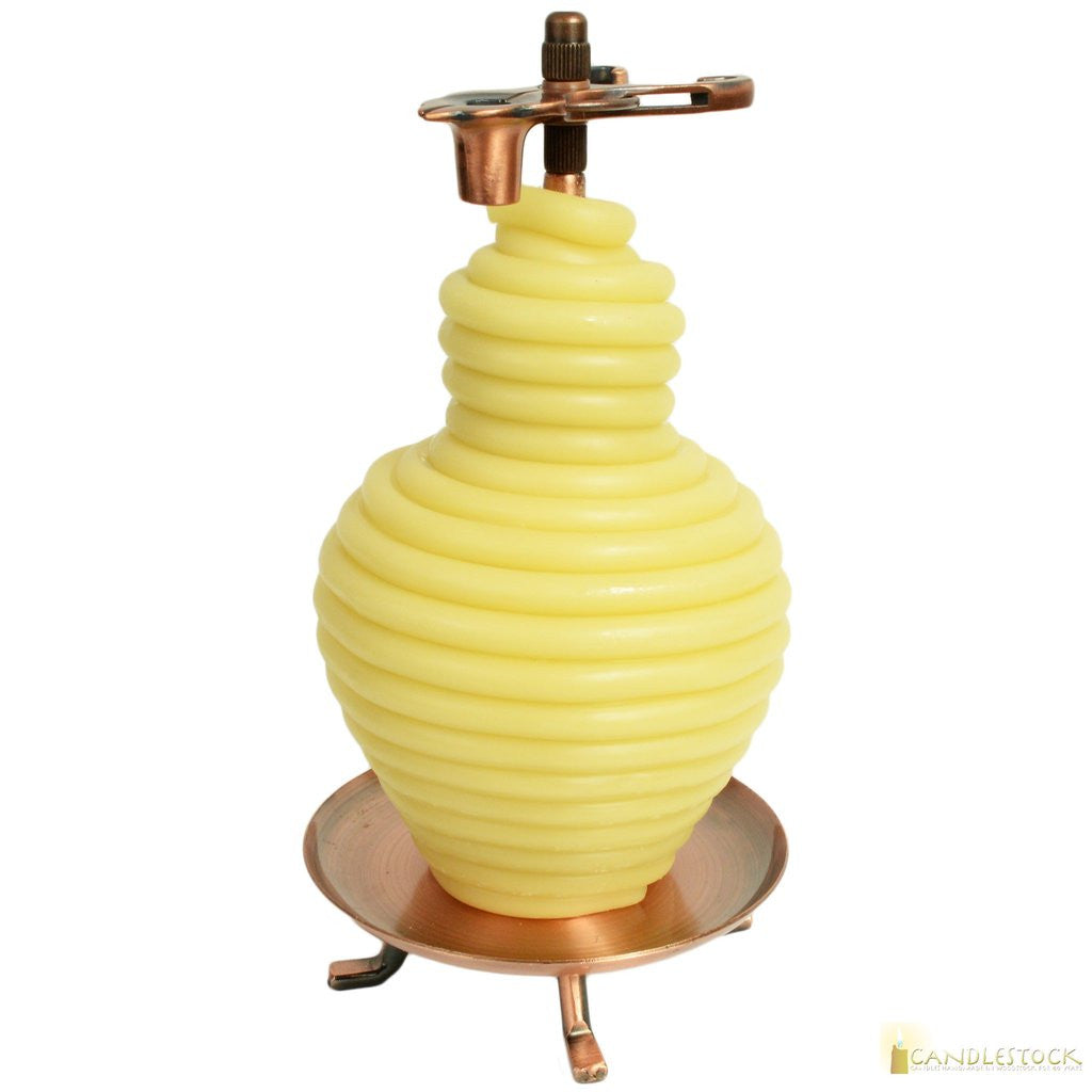 Beeswax Coil Candle  - Candlestock.com