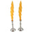 Beeswax Feather Taper Candle  - 12 inches - Candlestock.com