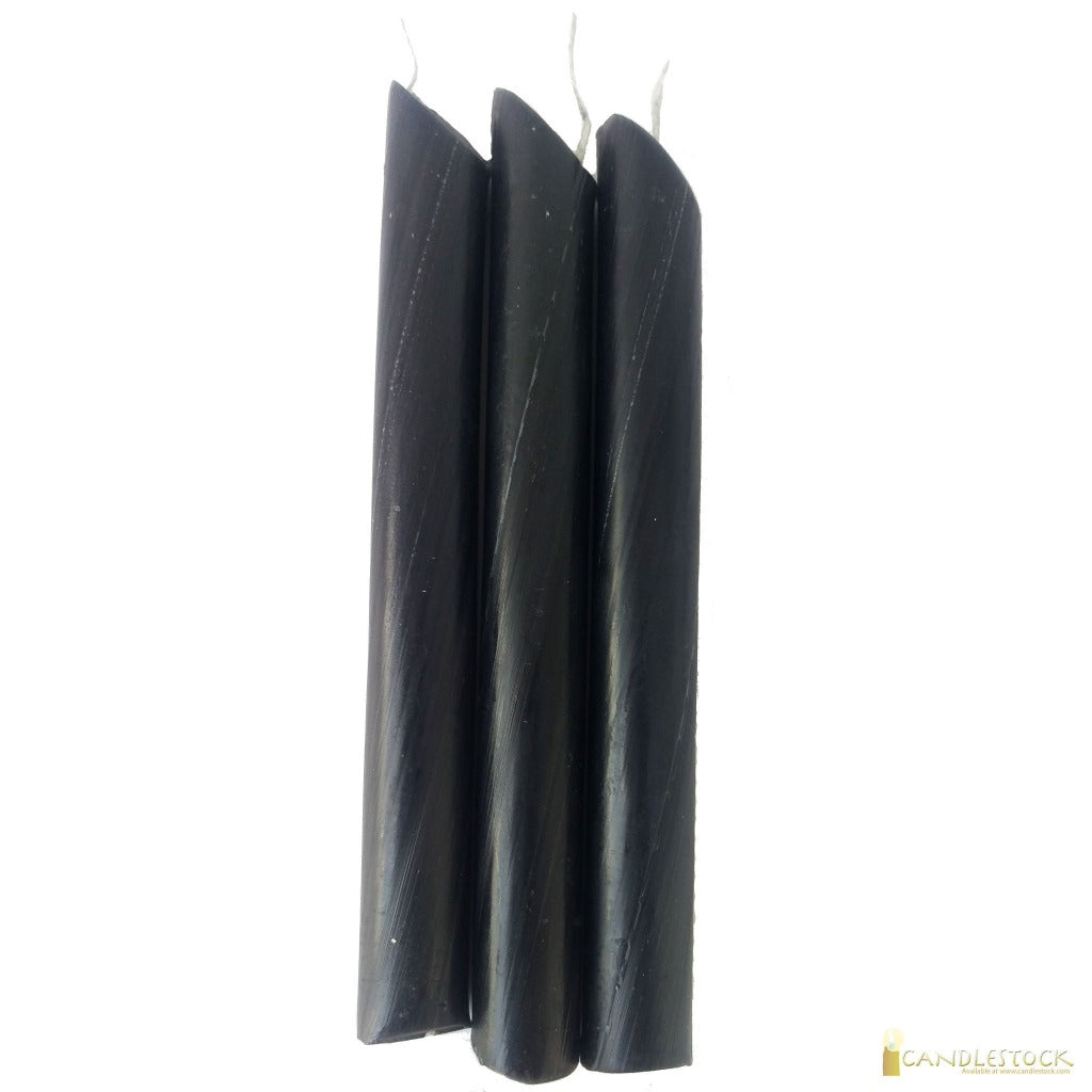 Black Drip Candle 25 Pack - Candlestock.com