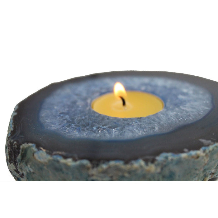 Agate Tea Light Candle Holder - Candlestock.com