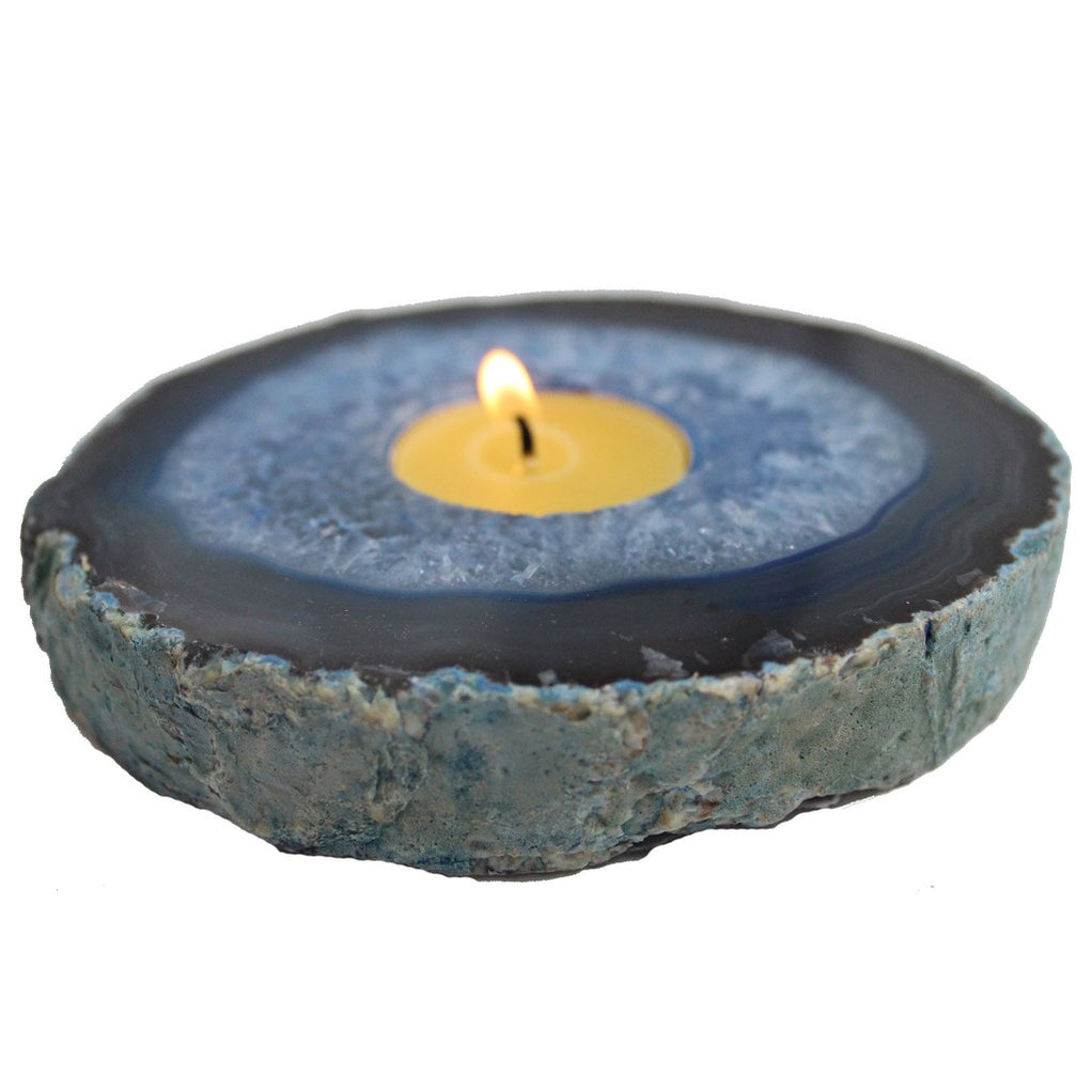 Agate Tea Light Candle Holder — Candlestock