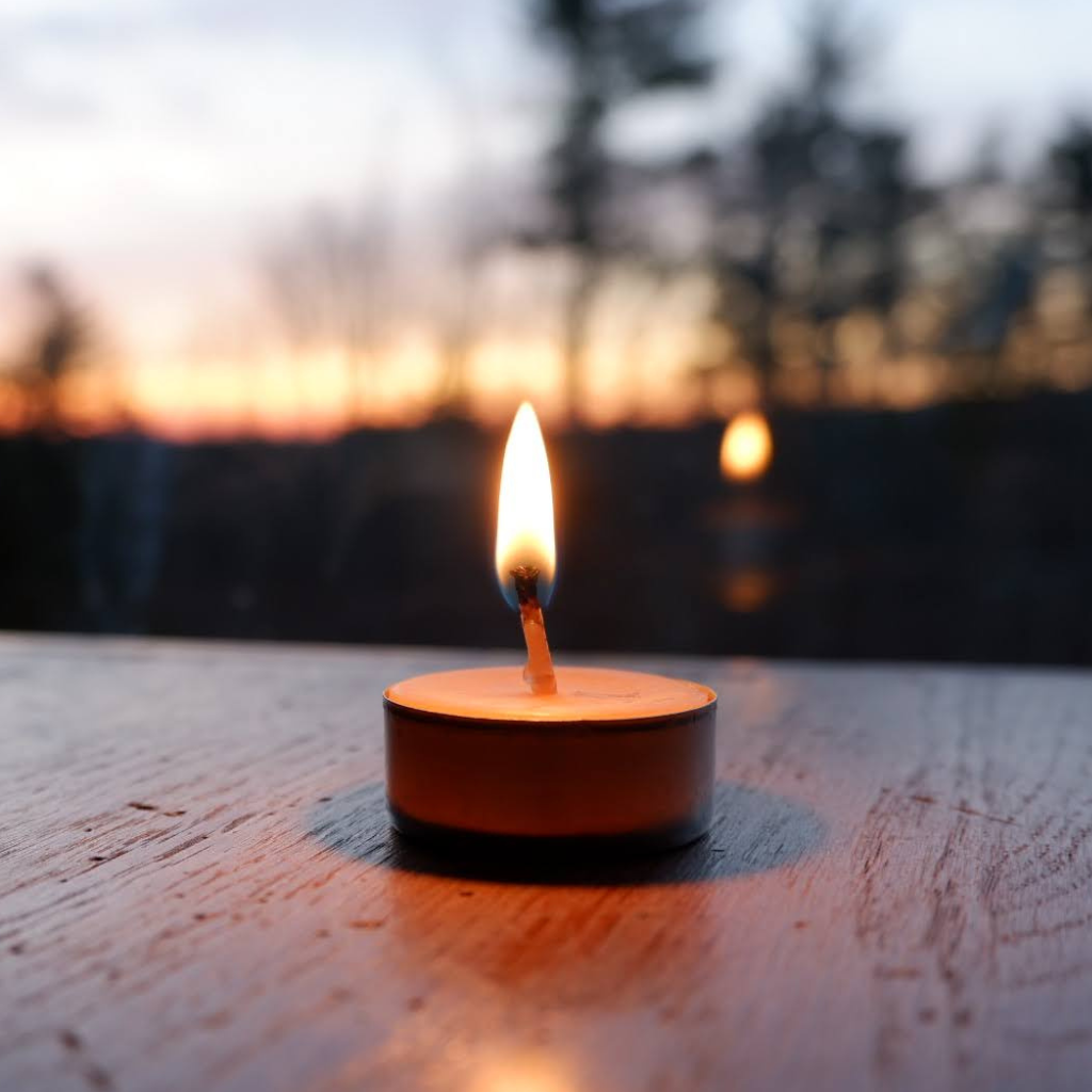 Beeswax Tea Light Candle