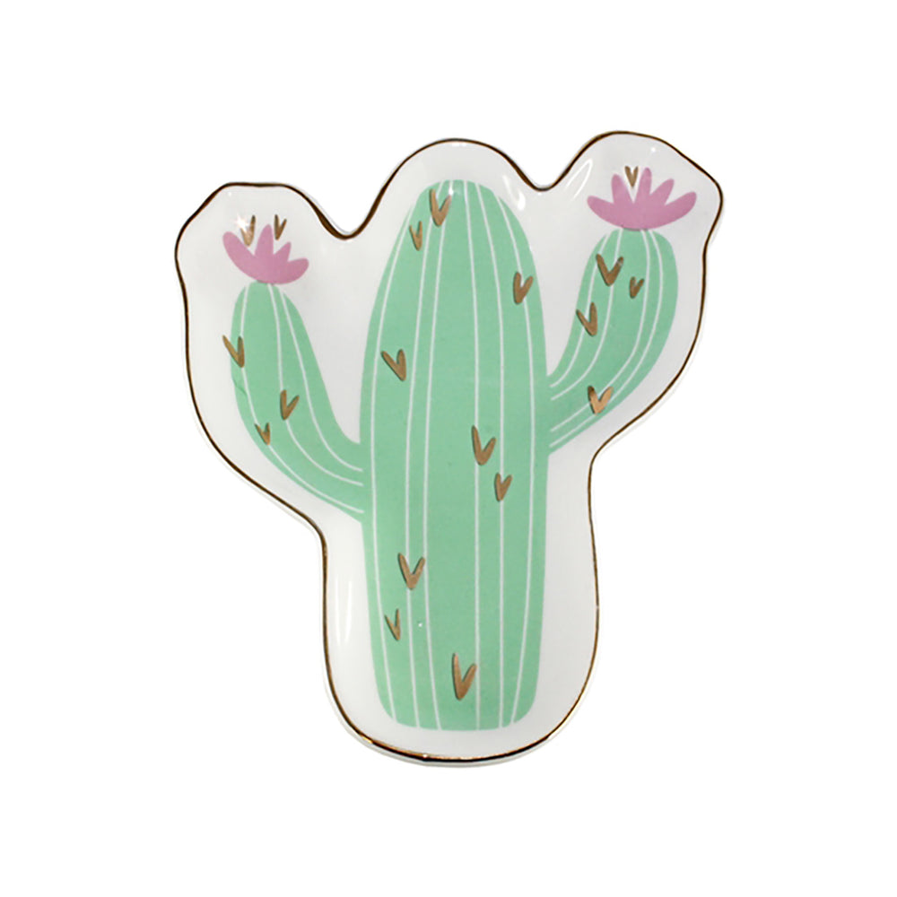 Cactus Flower Candle Tray