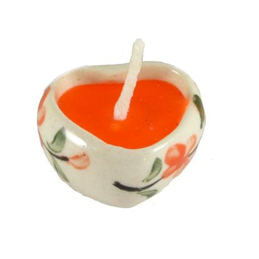 Find the perfect small goody bad addition for any baby shower, wedding or event with this mini ceramic scented heart candle. - candlestock.com
