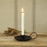 Cast Iron Chamberstick Taper Candle Holder