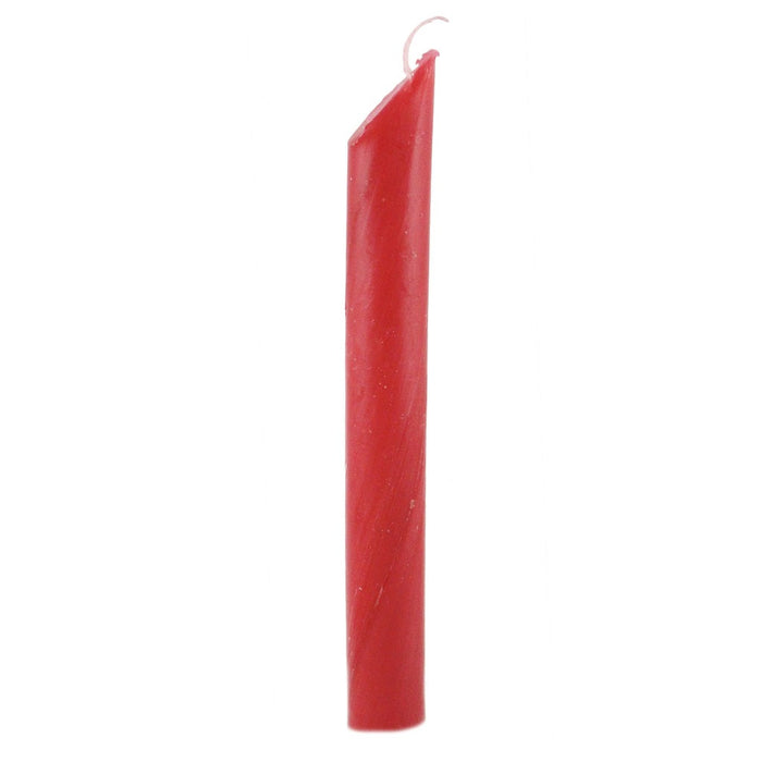 Dusty Red Drip Candle - Candlestock.com