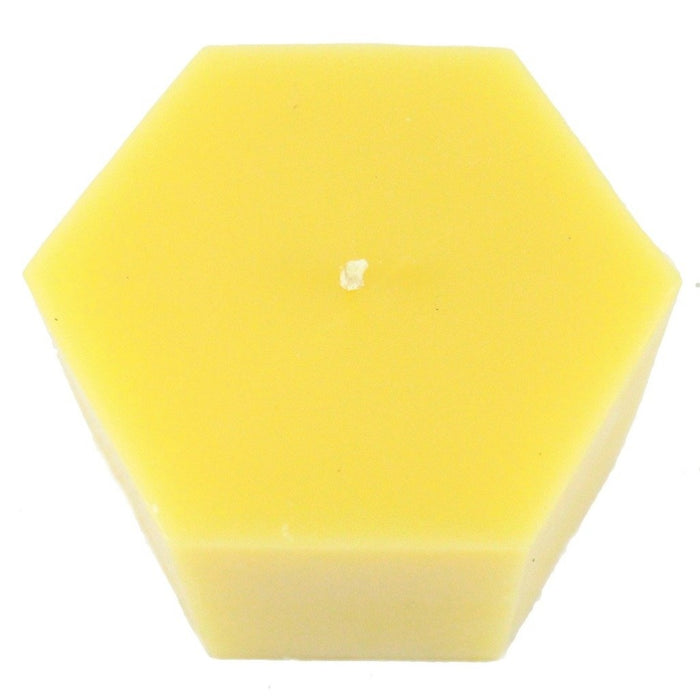 Honeycomb Beeswax Pillar Candle - Candlestock.com
