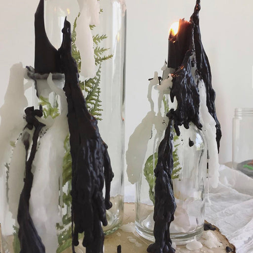 Black Drip Candle 25 Pack