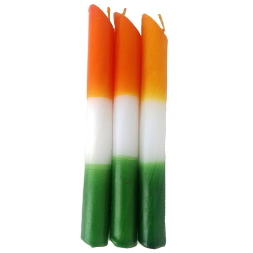 Irish Flag Drip Candle 10 Pack - Candlestock.com