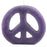 Colorful Peace Sign Candle - Candlestock.com