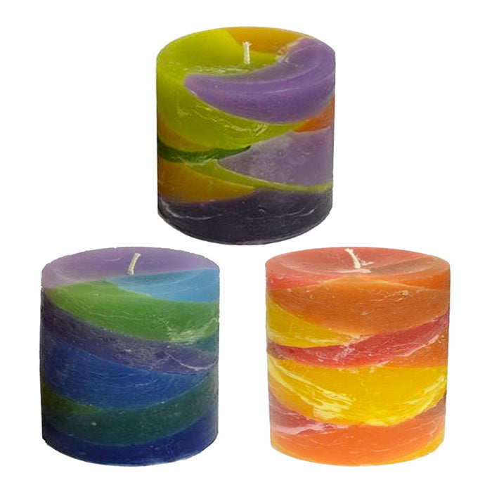 Layered Pillar Candle — Candlestock