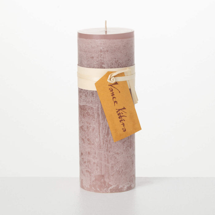 Vance Timber Pillar Candles - 3 X 9 inches