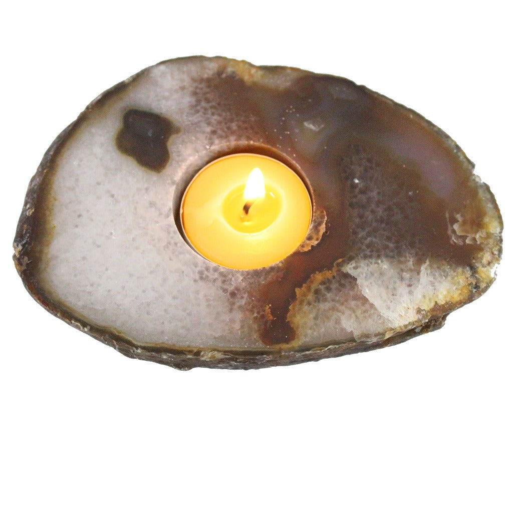 Agate Tea Light Candle Holder - Candlestock.com