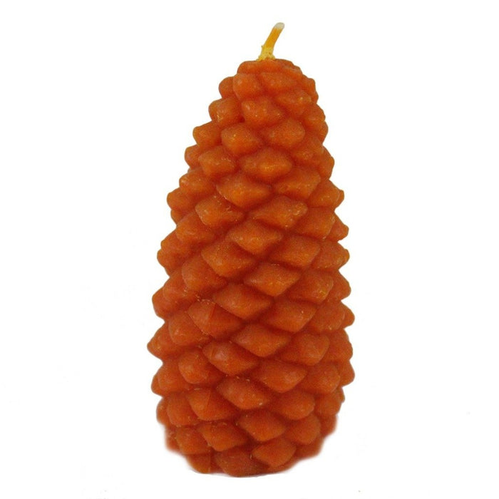 Beeswax Pinecone Candle - Multiple Sizes & Colors