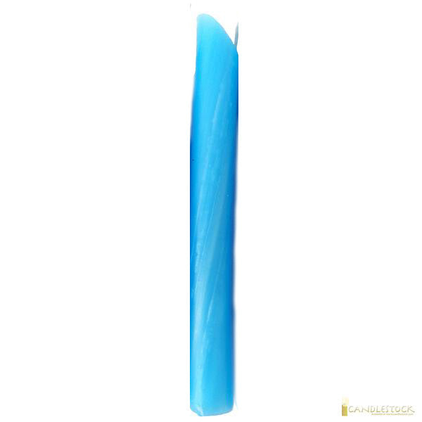 Pastel Blue Drip Candle - Candlestock.com