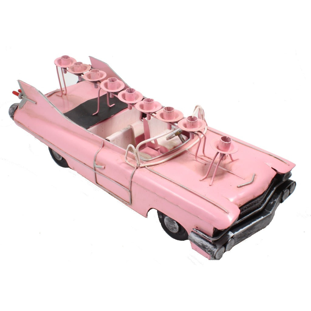 Pink Cadillac Menorah - Candlestock.com