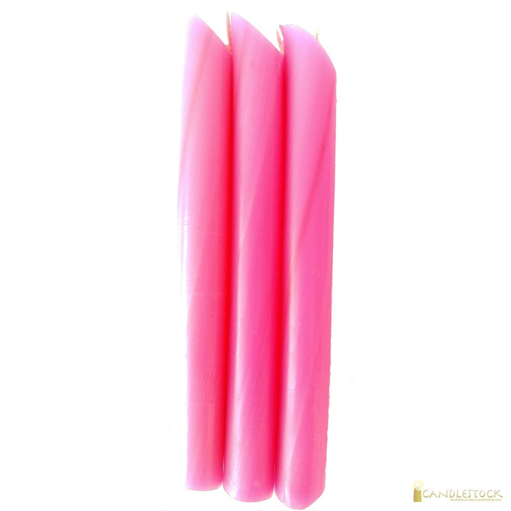 Pink Drip Candle 10 Pack - Candlestock.com