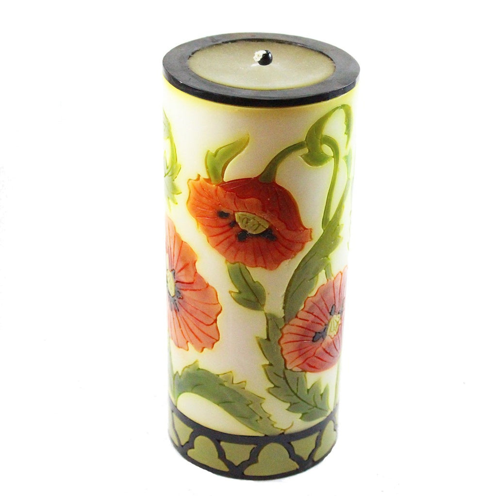 Inlay Pillar Candle - Large — Candlestock