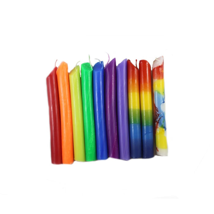 Colors Of The Rainbow- Drip Candles- Dripping Candles - Drip Sticks - Candlestock.com