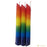 Rainbow Hand-Dipped Drip Candle 50 Pack - Candlestock.com