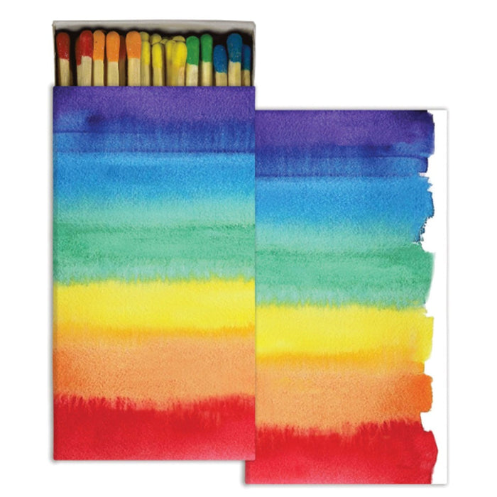 Rainbow Watercolor Matches