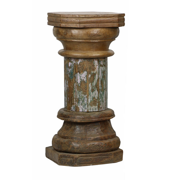 Vintage Reclaimed Pedestal - Candlestock.com