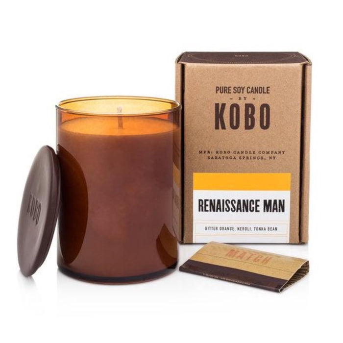 KOBO Woodblock Soy Wax Scented Jar Candles - 15 Ounces